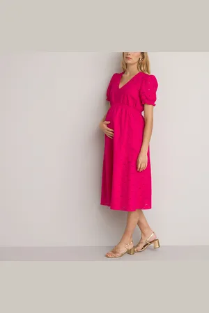 La Redoute Abito Premaman In Ricamo Inglese Donna Taglie 38 (IT) - 34 (FR)