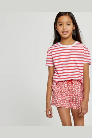 La Redoute T-shirt Girocollo A Righe Bambina Taglie 4 anni - 102 cm
