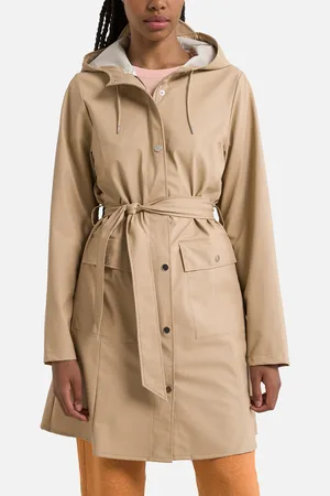 Rains Giacca Anti Vento Cerniera E Cappuccio Curve W Jacket Donna Taglie XS