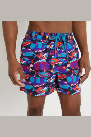 La Redoute Bermuda Da Bagno Stampata Uomo Taglie S