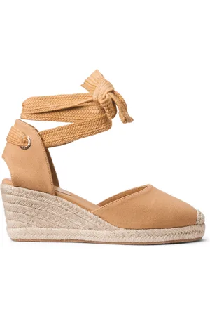 La Redoute Espadrillas Con Tacco A Zeppa, Allacciatura Alla Caviglia Donna Taglie 38
