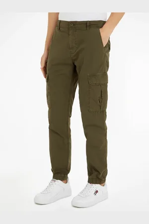 Tommy Hilfiger Pantaloni Cargo Leggeri Ripstop Uomo Taglie 50 (IT) - W36 L34 (US)