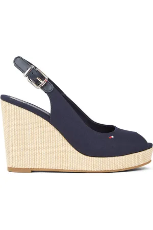 Tommy Hilfiger Sandali Con Zeppa Iconic Elena Sling Donna Taglie 40