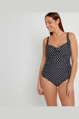 La Redoute Costume Da Bagno Intero A Triangolo A Pois Donna Taglie 46 (IT) - 42 (FR)