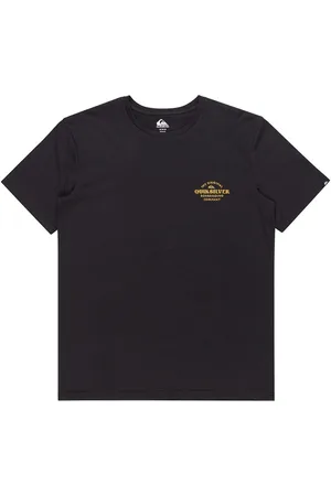 Quiksilver T-shirt Maniche Corte Piccolo Logo Uomo Taglie S