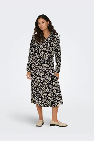 JDY Abito-camicia Stampato, Da Annodare Donna Taglie XS