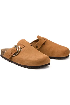 La Redoute Ciabattine Sabots In Pelle Scamosciata Donna Taglie 38