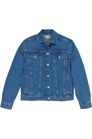 La Redoute Giubbotto In Denim Oversize Bambina Taglie 16 anni - 162 cm