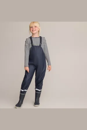 La Redoute Pantaloni Impermeabili Con Bretelle Bambina Taglie 5 anni - 108 cm