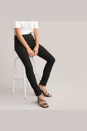 La Redoute Pantaloni 5 Tasche Slim-fit In Cotone Elasticizzato Donna Taglie 38 (IT) - 34 (FR)