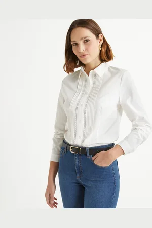 ANNE WEYBURN Camicia, Maniche Lunghe Donna Taglie 42 (IT) - 38 (FR)