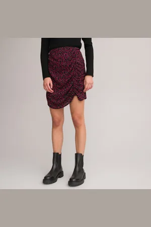 La Redoute Gonna Corta E Fluida, Fantasia Floreale Bambina Taglie XXXS