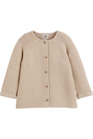La Redoute Cardigan Con Bottoni In Punto Schiuma Taglie 1 mese - 54 cm