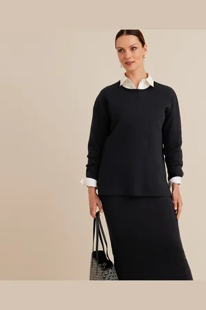 ANNE WEYBURN Maglione Girocollo In Maglia Milano Donna Taglie 38/40 (IT) - 34/36 (FR)