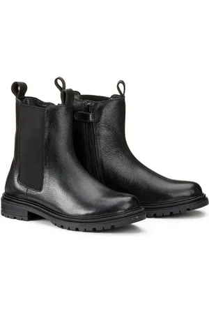 La Redoute Stivaletti Alti In Pelle Cerniere Bambina Taglie 28