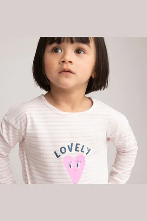 La Redoute Confezione Da 4 T-shirt A Maniche Corte Bambina Taglie 3 mesi - 60 cm