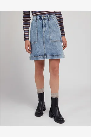 Lee Gonna Corta In Denim Donna Taglie 40 (IT) - W26 (US)