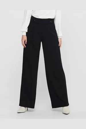 JDY Pantaloni Larghi, Vita Alta Donna Taglie XS / L32