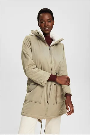 ESPRIT Cappotto Lungo Con Cappuccio Donna Taglie S