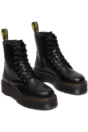 Dr. Martens Stivali Con Plateau In Pelle Jadon Smooth Uomo Taglie 41