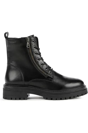 Geox Boots Con Lacci E Cerniera Iridea Donna Taglie 36