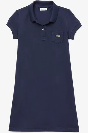Lacoste Abito Polo Maniche Corte Bambina Taglie 6 anni - 114 cm
