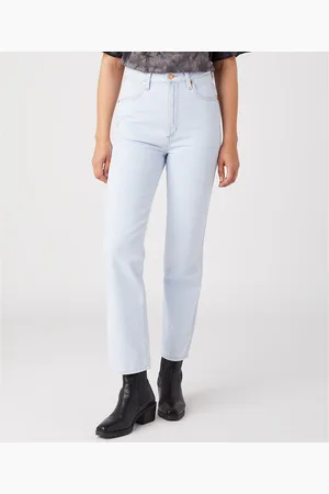 Wrangler Jeans Larghi Vita Alta Donna Taglie 40 (IT) - W26 L32 (US)