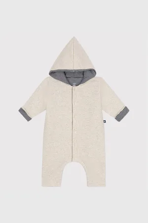 Petit Bateau Tuta Intera Con Cappuccio Taglie 1 mese - 54 cm