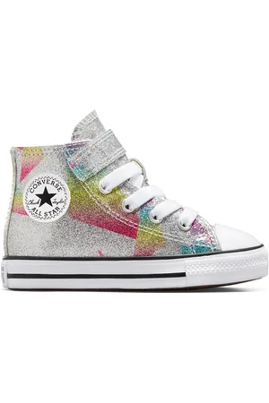Converse Baskets All Star 1v Hi Prism Glitter Bambina Taglie 18