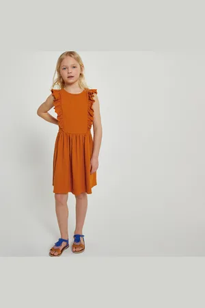 La Redoute Abito Corto Con Volant Bambina Taglie 7 anni - 120 cm