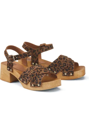 La Redoute Sandali In Pelle Stile Sabot Donna Taglie 36