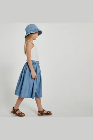 La Redoute Gonna Lunga In Lyocell Bambina Taglie 3 anni - 94 cm