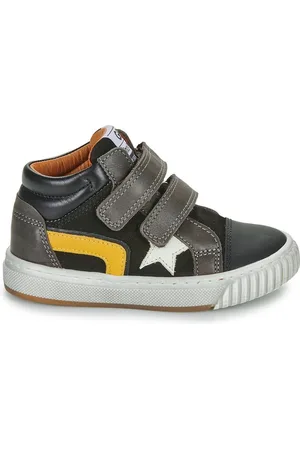 GBB Sneakers Alte In Pelle Patte A Strappo Manuel Bambina Taglie 24