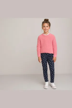 La Redoute Pantaloni Jegging Stampa Floreale Bambina Taglie 10 anni - 138 cm