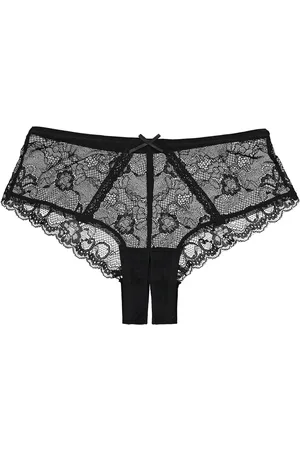 SUITE PRIVEE Culotte In Pizzo Con Spacco Donna Taglie 38/40 (IT) - 34/36 (FR)