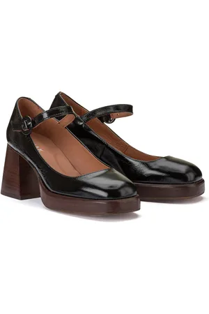 Jonak Mary Jane Pelle Con Tacco Boubou Donna Taglie 41