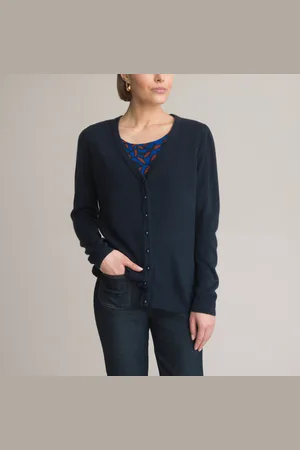 ANNE WEYBURN Cardigan Con Scollo A V, Morbido Tessuto A Maglia Donna Taglie 38/40 (IT) - 34/36 (FR)