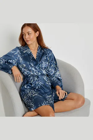La Redoute Kimono In Satin Stampa Floreale Donna Taglie 42/44 (IT) - 38/40 (FR)