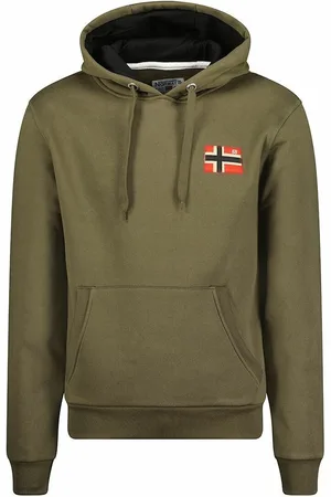 Geographical Norway Felpa Con Cappuccio Fondant Uomo Taglie XL
