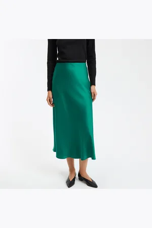 La Redoute Gonna Svasata Lunga In Satin Opaco, Signature Marion Donna Taglie 40 (IT) - 36 (FR)