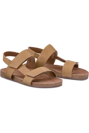 La Redoute Sandali In Pelle Con Velcro Bambina Taglie 26