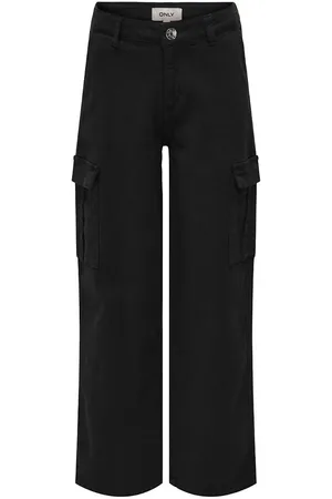 ONLY Pantaloni Larghi Stile Cargo Bambina Taglie 8 anni - 126 cm