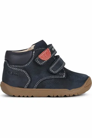 Geox Sneakers Primi Passi In Pelle Con Velcro Macchia Taglie 18