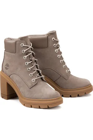Timberland Stivaletti Pelle Con Tacco Allington Heights 6in Donna Taglie 39