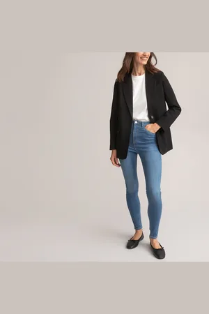 La Redoute Jeans Skinny A Vita Alta Donna Taglie 38 (IT) - 34 (FR)