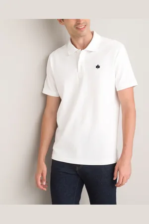 La Redoute Polo A Maniche Corte, Ricamata, Cotone Organico, Signature Uomo Taglie M