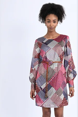 Molly Bracken Abito Girocollo Colorato Donna Taglie XS