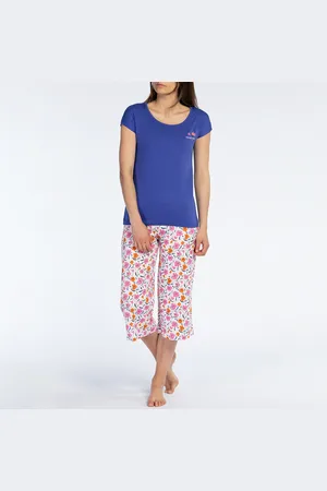 Naf-naf Pigiama Corsaro Maniche Corte Colorama Donna Taglie S