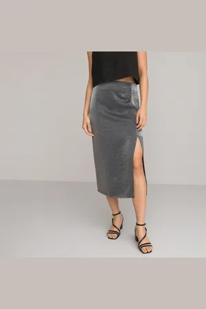La Redoute Gonna Dritta Lunga Donna Taglie 38 (IT) - 34 (FR)