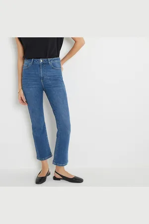 La Redoute Jeans Kick Flare, Vita Alta Donna Taglie 52 (IT) - 48 (FR)